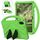 Custodia per tablet antiurto in EVA per Honor Pad X9a con supporto (verde) Custodia per tablet antiurto in EVA per Honor Pad X9a con supporto (verde)