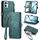 Per OPPO Reno13 Custodia per telefono in pelle con fibbia laterale e cerniera geometrica (verde) Per OPPO Reno13 Custodia per telefono in pelle con fibbia laterale e cerniera geometrica (verde)