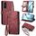 Per Redmi Turbo 4 Custodia per telefono in pelle con fibbia laterale con cerniera geometrica (rosso) Per Redmi Turbo 4 Custodia per telefono in pelle con fibbia laterale con cerniera geometrica (rosso)