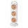 Semplice design a tripla turbina Ventilatore Grande Ventola da tavolo USB Ricaricabile Portatile Casa Esterno Dormitorio Ventilatore (Bianco-arancione) Semplice design a tripla turbina Ventilatore Grande Ventola da tavolo USB Ricaricabile Portatile Casa Esterno Dormitorio Ventilatore (Bianco-arancione)