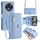 Per Tecno Spark 30 4G Sheep Texture Portafoglio a tracolla con cerniera in pelle Custodia per telefono (blu) Per Tecno Spark 30 4G Sheep Texture Portafoglio a tracolla con cerniera in pelle Custodia per telefono (blu)