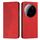 Per Xiaomi 15 Ultra Diamond Splicing Skin Feel Custodia magnetica in pelle per telefono (rosso)