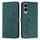 Per Samsung Galaxy S25 Edge 5G Custodia in pelle con stampa a cuore e cordino lungo (verde) Per Samsung Galaxy S25 Edge 5G Custodia in pelle con stampa a cuore e cordino lungo (verde)