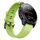 Per cinturino in silicone Garmin QuickFit 20mm Kalebol Ladder (verde)