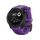 Per Garmin Instinct 22mm Kalebol cinturino in silicone con fibbia in acciaio (viola) Per Garmin Instinct 22mm Kalebol cinturino in silicone con fibbia in acciaio (viola)