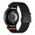 Per Samsung Galaxy Watch 7/6/5/4, cinturino in nylon elastico con fibbia a paracadute e connettore a pulsante (nero) Per Samsung Galaxy Watch 7/6/5/4, cinturino in nylon elastico con fibbia a paracadute e connettore a pulsante (nero)
