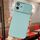 Per iPhone 16 Custodia per telefono in silicone liquido TPU con protezione per fotocamera scorrevole (blu ghiaccio)