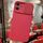 Per iPhone 12 Custodia per telefono in silicone liquido TPU con protezione per fotocamera scorrevole (rosso) Per iPhone 12 Custodia per telefono in silicone liquido TPU con protezione per fotocamera scorrevole (rosso)