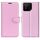 Per Asus ROG Phone 9 / 9 Pro Custodia in pelle con supporto orizzontale con texture Litchi (rosa) Per Asus ROG Phone 9 / 9 Pro Custodia in pelle con supporto orizzontale con texture Litchi (rosa)