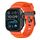Per Apple Watch 46mm / 49mm / 45mm / 44mm Cinturino per orologio in fluorogomma con fibbia nera Field Path (arancione) Per Apple Watch 46mm / 49mm / 45mm / 44mm Cinturino per orologio in fluorogomma con fibbia nera Field Path (arancione)