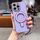 Per iPhone 15 Pro Custodia per telefono con supporto in metallo elettroplaccato a tinta unita con cordino (viola chiaro) Per iPhone 15 Pro Custodia per telefono con supporto in metallo elettroplaccato a tinta unita con cordino (viola chiaro)