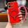 Per iPhone 12 Charm Eye Custodia per telefono con supporto in metallo galvanico con cordino (rosso) Per iPhone 12 Charm Eye Custodia per telefono con supporto in metallo galvanico con cordino (rosso)