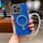 Per iPhone 12 Pro Charm Eye Custodia per telefono con supporto in metallo galvanico con cordino (blu) Per iPhone 12 Pro Charm Eye Custodia per telefono con supporto in metallo galvanico con cordino (blu)