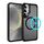 Per Samsung Galaxy S24 / S25 5G Custodia protettiva per obiettivo hardware MagSafe Magnetic PC Hybrid TPU per telefono (nero) Per Samsung Galaxy S24 / S25 5G Custodia protettiva per obiettivo hardware MagSafe Magnetic PC Hybrid TPU per telefono (nero)