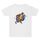 Maglietta a maniche corte in cotone estivo con stampa a giocatore di basket, stampa su richiesta, taglia: XL (bianco) Maglietta a maniche corte in cotone estivo con stampa a giocatore di basket, stampa su richiesta, taglia: XL (bianco)