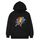 Felpa con cappuccio in pile stampato con giocatore di basket, stampa su richiesta, taglia: M (nero) Felpa con cappuccio in pile stampato con giocatore di basket, stampa su richiesta, taglia: M (nero)