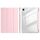 Per Xiaomi Redmi Pad SE 11 Custodia per tablet in pelle acrilica trasparente a 3 pieghe (rosa) Per Xiaomi Redmi Pad SE 11 Custodia per tablet in pelle acrilica trasparente a 3 pieghe (rosa)