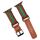 Per Apple Watch 46mm / 49mm / 45mm / 44mm Cinturino per orologio in nylon Paracord con fibbia in pelle doppia (marrone) Per Apple Watch 46mm / 49mm / 45mm / 44mm Cinturino per orologio in nylon Paracord con fibbia in pelle doppia (marrone)