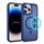 Per iPhone 14 Pro Custodia protettiva per obiettivo hardware MagSafe Magnetic PC Hybrid TPU per telefono (blu) Per iPhone 14 Pro Custodia protettiva per obiettivo hardware MagSafe Magnetic PC Hybrid TPU per telefono (blu)