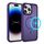 Per iPhone 14 Pro Protezione dell'obiettivo hardware MagSafe Custodia magnetica per telefono in TPU ibrido per PC (viola) Per iPhone 14 Pro Protezione dell'obiettivo hardware MagSafe Custodia magnetica per telefono in TPU ibrido per PC (viola)