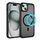Per iPhone 14/13, protezione hardware per lenti, custodia magnetica per PC ibrido in TPU MagSafe (nero) Per iPhone 14/13, protezione hardware per lenti, custodia magnetica per PC ibrido in TPU MagSafe (nero)