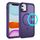 Per iPhone 12 / 12 Pro Custodia protettiva per obiettivo hardware MagSafe magnetica in TPU ibrida per PC (viola) Per iPhone 12 / 12 Pro Custodia protettiva per obiettivo hardware MagSafe magnetica in TPU ibrida per PC (viola)