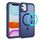 Per iPhone 11 Custodia protettiva per obiettivo hardware MagSafe Magnetic PC Hybrid TPU per telefono (blu) Per iPhone 11 Custodia protettiva per obiettivo hardware MagSafe Magnetic PC Hybrid TPU per telefono (blu)
