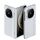 Per Huawei Mate X6 Custodia per telefono con effetto pelle satinato con asse a molla integrato (argento) Per Huawei Mate X6 Custodia per telefono con effetto pelle satinato con asse a molla integrato (argento)