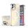 Per iPhone 11 Plating Gradient Discolor Custodia per telefono MagSafe con supporto (bianco) Per iPhone 11 Plating Gradient Discolor Custodia per telefono MagSafe con supporto (bianco)