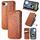 Per iPhone 16e Custodia per telefono in pelle magnetica pressata a griglia cubica (marrone) Per iPhone 16e Custodia per telefono in pelle magnetica pressata a griglia cubica (marrone)