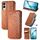 Per Samsung Galaxy S25 Edge 5G Custodia per telefono in pelle magnetica pressata a griglia cubica (marrone) Per Samsung Galaxy S25 Edge 5G Custodia per telefono in pelle magnetica pressata a griglia cubica (marrone)