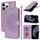 Per iPhone 11 Pro Max Custodia per telefono in pelle con stampa a doppia piega (viola) Per iPhone 11 Pro Max Custodia per telefono in pelle con stampa a doppia piega (viola)