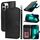 Per iPhone 13 Pro Max Custodia per telefono in pelle con stampa a doppia piega (nero) Per iPhone 13 Pro Max Custodia per telefono in pelle con stampa a doppia piega (nero)