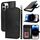 Per iPhone 14 Pro Max Custodia per telefono in pelle con stampa a doppia piega (nero) Per iPhone 14 Pro Max Custodia per telefono in pelle con stampa a doppia piega (nero)