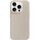 Per iPhone 16 Pro Max Macaroon Tile Stripe TPU Hybrid PC Phone Case (Beige)