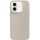 Per iPhone 16 Plus Macaroon Tile Stripe TPU Hybrid PC Phone Case (Beige)