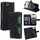 Per iPhone 16e Custodia in pelle con fibbia magnetica Skin Feel (nero)