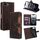 Per iPhone 16e Custodia in pelle con fibbia magnetica Skin Feel (marrone)