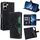 Per Redmi Turbo 4 Custodia in pelle con fibbia magnetica Skin Feel (nero)