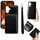 Per Samsung Galaxy A56 5G Custodia per telefono con cerniera tinta unita e 11 slot per carte con cordino (nero) Per Samsung Galaxy A56 5G Custodia per telefono con cerniera tinta unita e 11 slot per carte con cordino (nero)