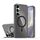 Per Samsung Galaxy S23 5G Plating Gradient Discolor MagSafe Custodia per telefono con supporto (nero) Per Samsung Galaxy S23 5G Plating Gradient Discolor MagSafe Custodia per telefono con supporto (nero)