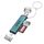 Onten OTN-CR537S 5 in 1 Type-C a USB con lettore di schede Micro SD/TF (verde pino) Onten OTN-CR537S 5 in 1 Type-C a USB con lettore di schede Micro SD/TF (verde pino)