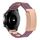 Cinturino per orologio in gomma con fibbia magnetica pieghevole da 22 mm in acciaio inossidabile (viola + oro rosa) Cinturino per orologio in gomma con fibbia magnetica pieghevole da 22 mm in acciaio inossidabile (viola + oro rosa)