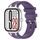 Per Redmi Watch 5 / Xiaomi Smart Band 9 Pro Cinturino in silicone con connettore in metallo argentato (viola) Per Redmi Watch 5 / Xiaomi Smart Band 9 Pro Cinturino in silicone con connettore in metallo argentato (viola)