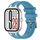 Per Redmi Watch 5 / Xiaomi Smart Band 9 Pro Cinturino in silicone con connettore in metallo argentato (blu mare) Per Redmi Watch 5 / Xiaomi Smart Band 9 Pro Cinturino in silicone con connettore in metallo argentato (blu mare)
