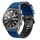 Cinturino per orologio in silicone bicolore Twill da 22 mm (blu nero)
