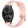 Per Garmin Vivomove Sport 20mm cinturino in silicone testurizzato con diamanti (rosa) Per Garmin Vivomove Sport 20mm cinturino in silicone testurizzato con diamanti (rosa)