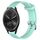 Per Garmin Vivomove Sport 20mm cinturino in silicone testurizzato con diamanti (verde acqua) Per Garmin Vivomove Sport 20mm cinturino in silicone testurizzato con diamanti (verde acqua)