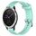 Per Garmin Vivoactive3 20mm cinturino in silicone testurizzato con diamanti (verde acqua) Per Garmin Vivoactive3 20mm cinturino in silicone testurizzato con diamanti (verde acqua)
