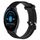 Per Garmin Vivoactive3 Music 20mm Cinturino in silicone strutturato con diamanti (nero) Per Garmin Vivoactive3 Music 20mm Cinturino in silicone strutturato con diamanti (nero)